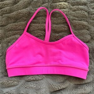 Lululemon Flow Y Bra Size 2 Pink